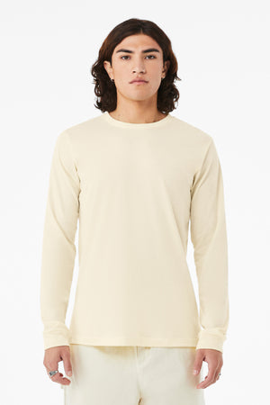BELLA+CANVAS® Unisex Heather CVC Long Sleeve Tee BC3501CVC