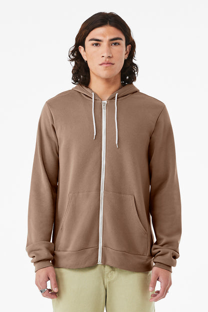 BELLA+CANVAS ® Unisex Sponge Fleece Full-Zip Hoodie. BC3739