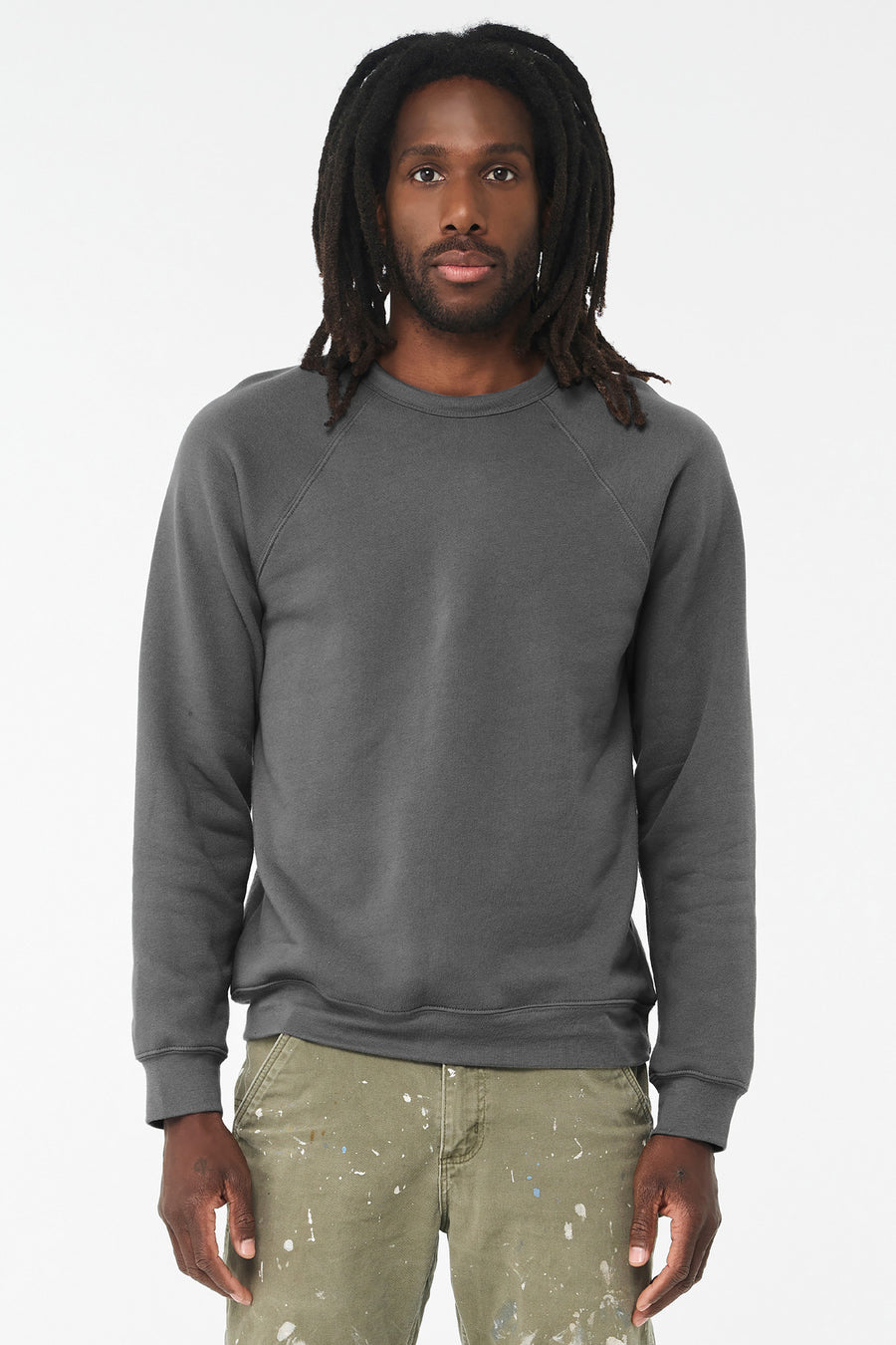 BELLA+CANVAS ® Unisex Sponge Fleece Raglan Sweatshirt. BC3901
