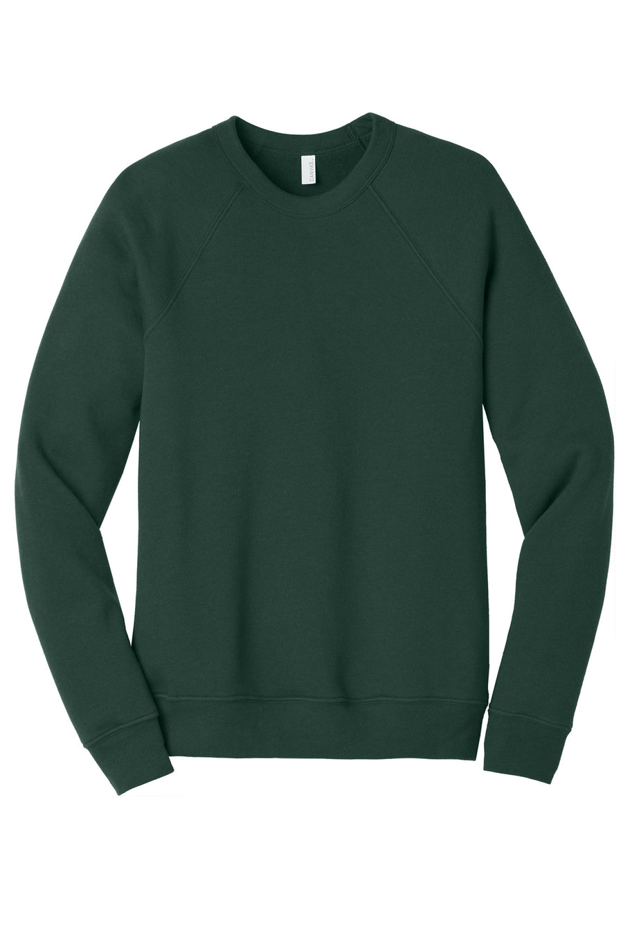 BELLA+CANVAS ® Unisex Sponge Fleece Raglan Sweatshirt. BC3901