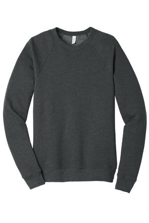 BELLA+CANVAS ® Unisex Sponge Fleece Raglan Sweatshirt. BC3901
