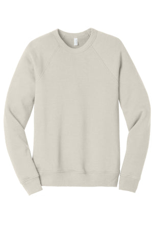 BELLA+CANVAS ® Unisex Sponge Fleece Raglan Sweatshirt. BC3901