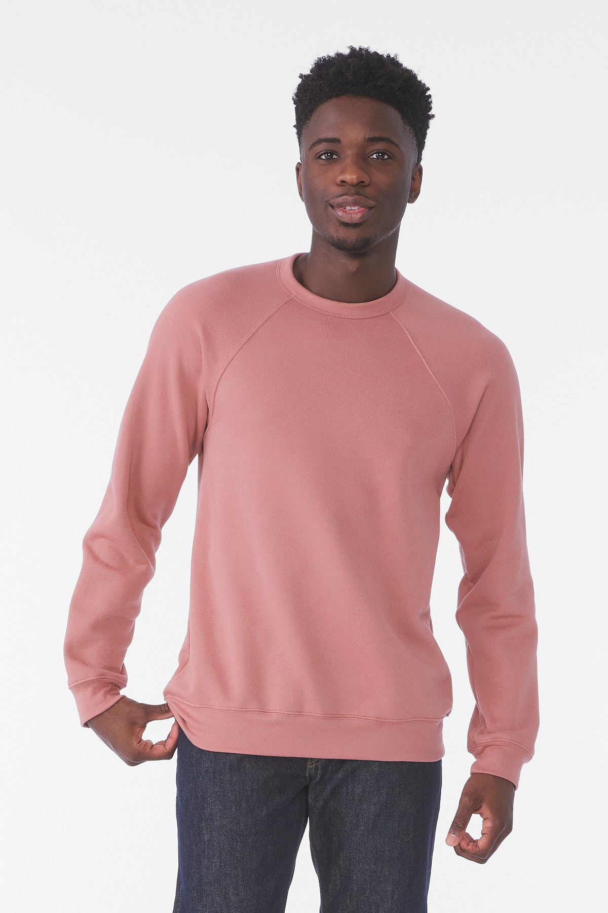 BELLA+CANVAS ® Unisex Sponge Fleece Raglan Sweatshirt. BC3901