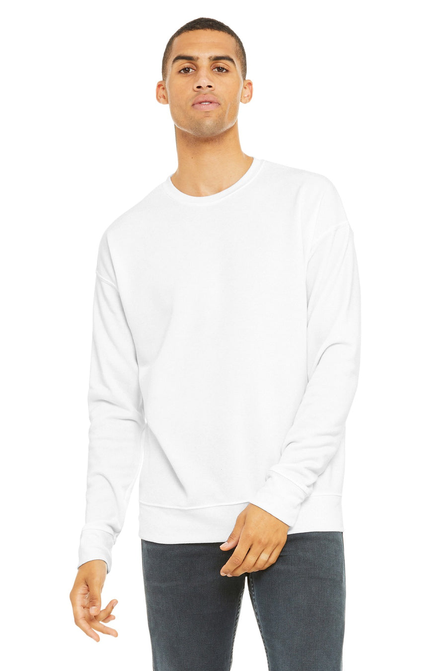 BELLA+CANVAS  Unisex Sponge Fleece Drop Shoulder Sweatshirt. BC3945