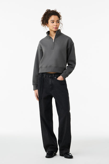 BELLA+CANVAS® Women's 10-Ounce 1/2-Zip Pullover BC4540