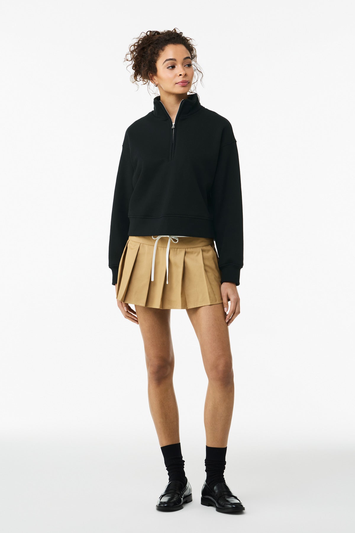 BELLA+CANVAS® Women's 10-Ounce 1/2-Zip Pullover BC4540