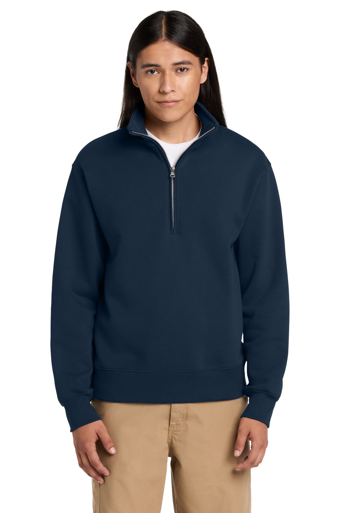BELLA+CANVAS® Unisex 10-Ounce Heavyweight 1/2-Zip Sweatshirt BC4740
