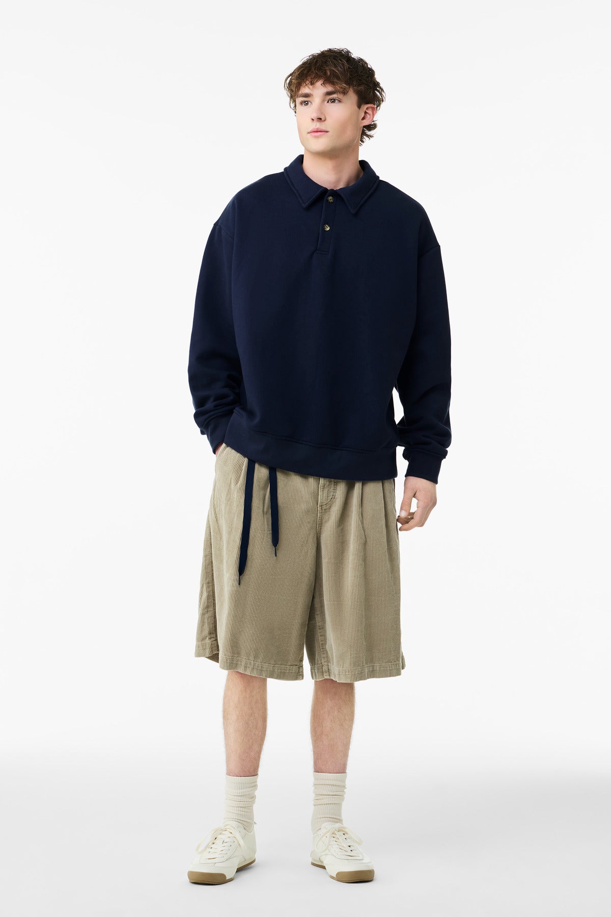 BELLA+CANVAS® Unisex 10-Ounce Polo Sweatshirt BC4741