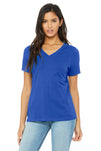BELLA+CANVAS ® Women's Relaxed Jersey Short Sleeve V-Neck Tee. BC6405