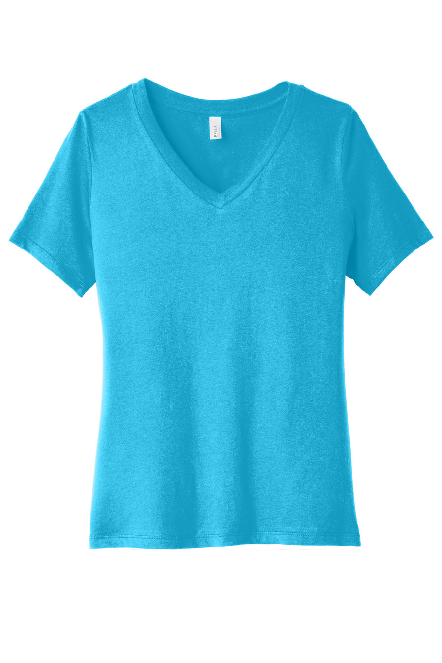 BELLA+CANVAS ® Women's Relaxed Jersey Short Sleeve V-Neck Tee. BC6405