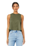 BELLA+CANVAS  Women's Racerback Cropped Tank. BC6682