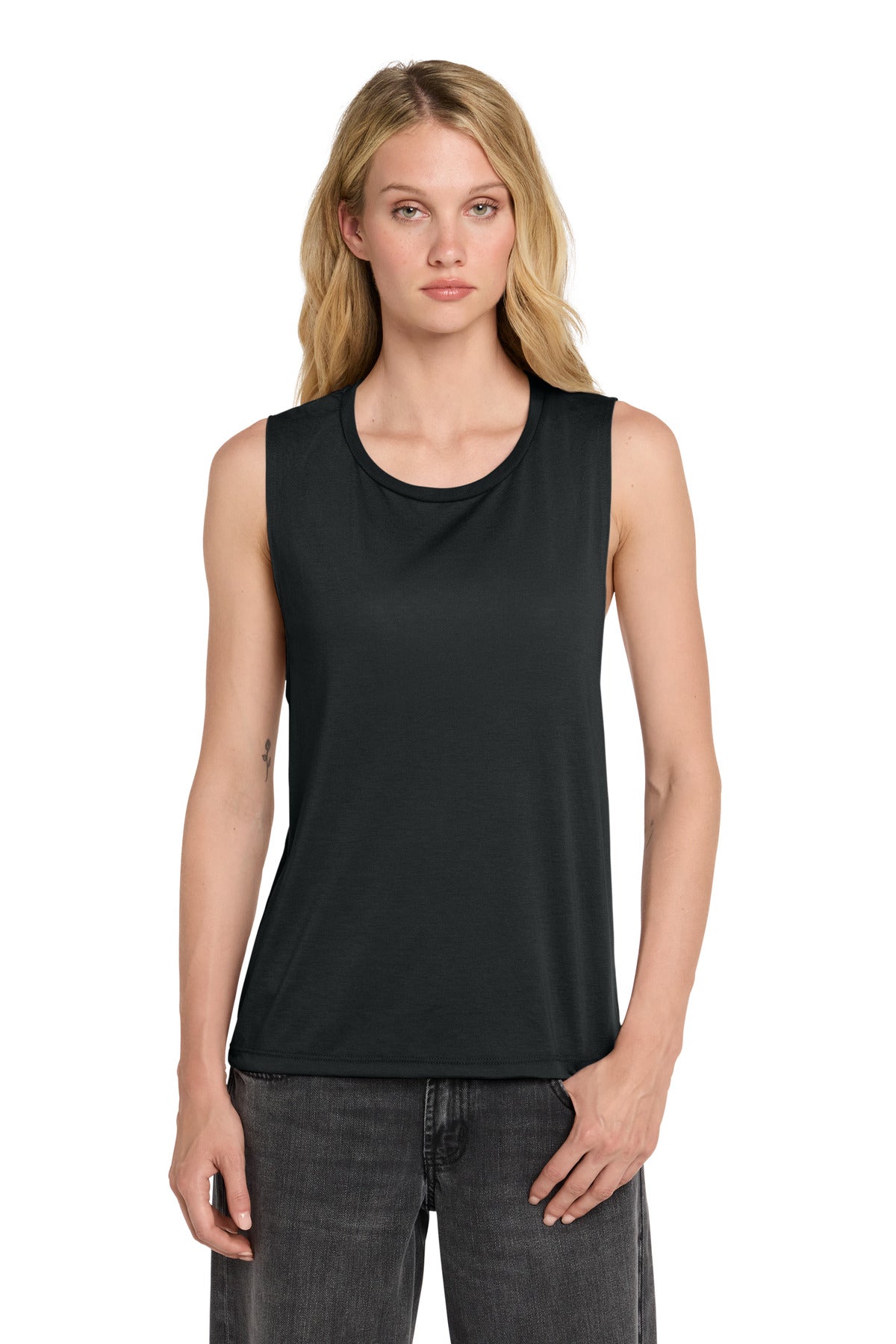 BELLA+CANVAS ® Women's Flowy Scoop Muscle Tank. BC8803