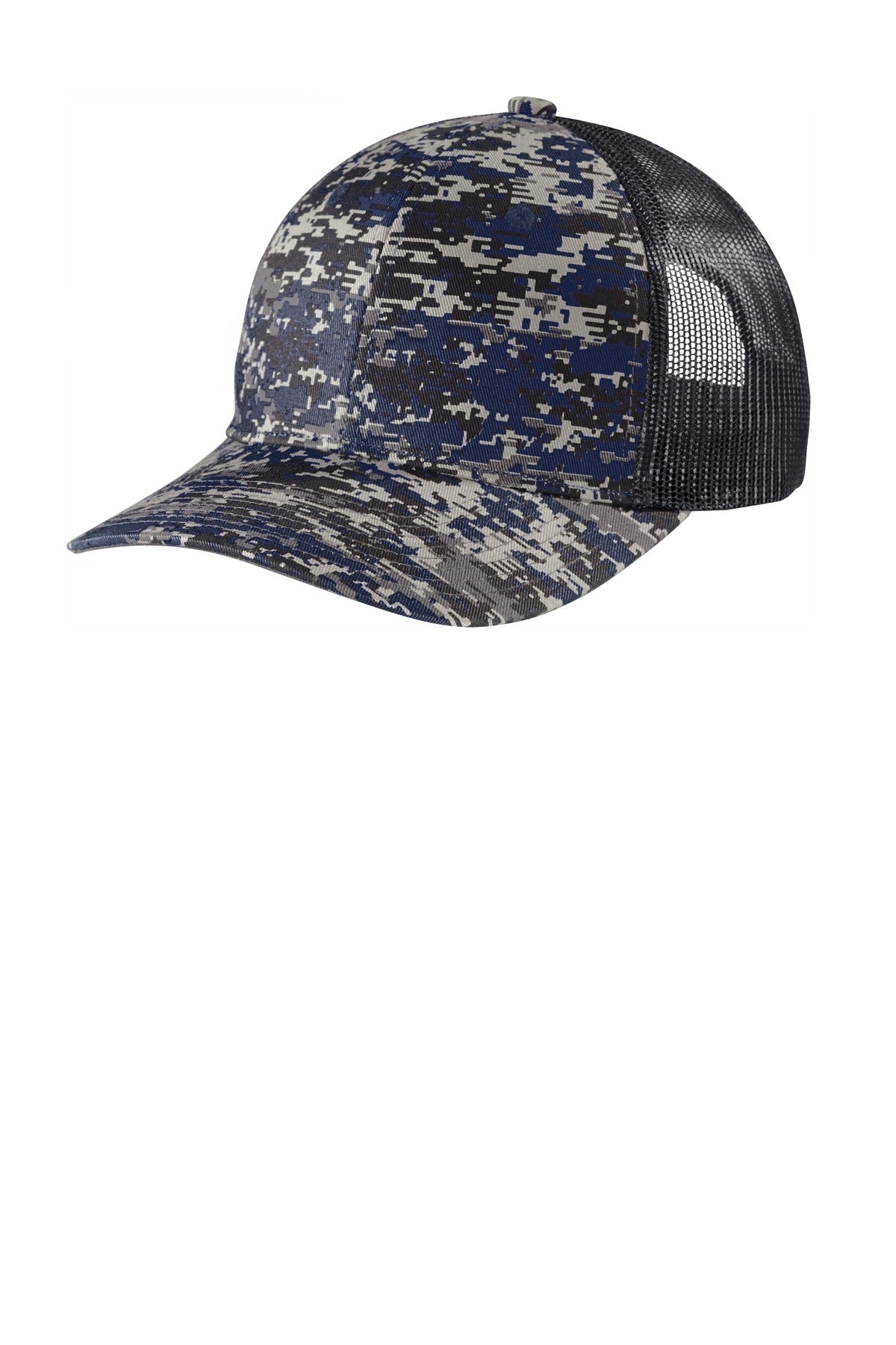 DISCONTINUED Port Authority ® Digi Camo Snapback Trucker Cap C114