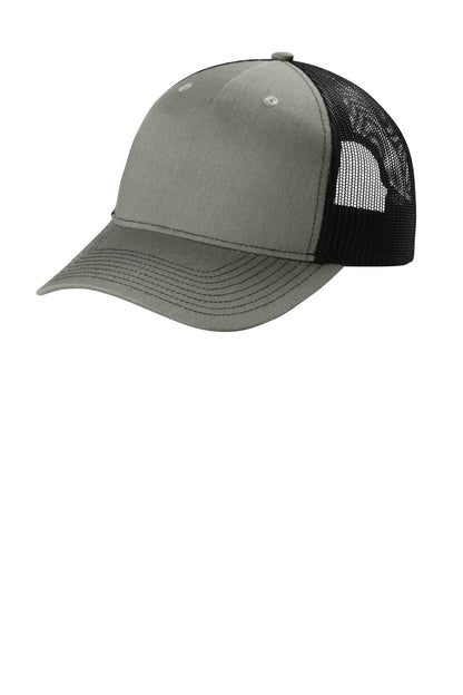 DISCONTINUED Port Authority® Snapback Five-Panel Trucker Cap C115