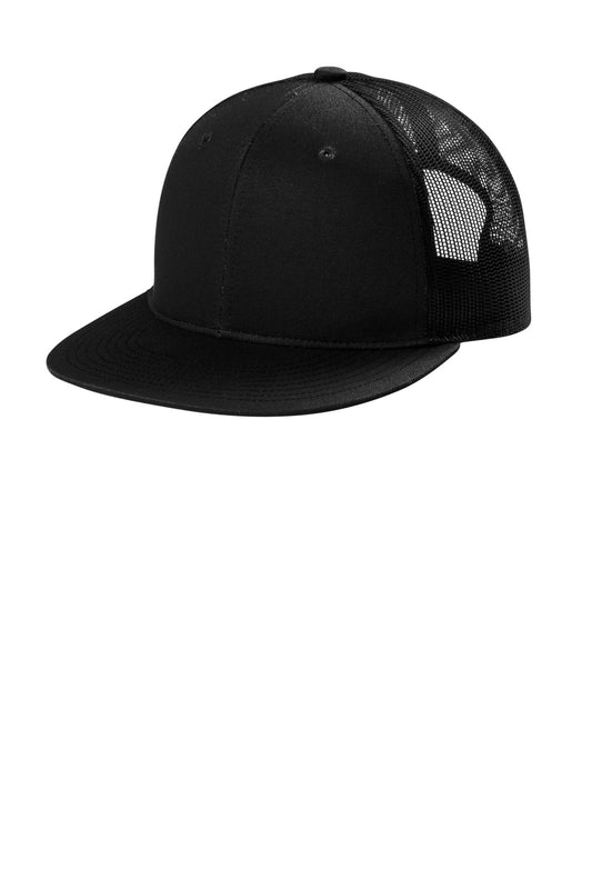 DISCONTINUED Port Authority® Snapback Flat Bill Trucker Cap C117