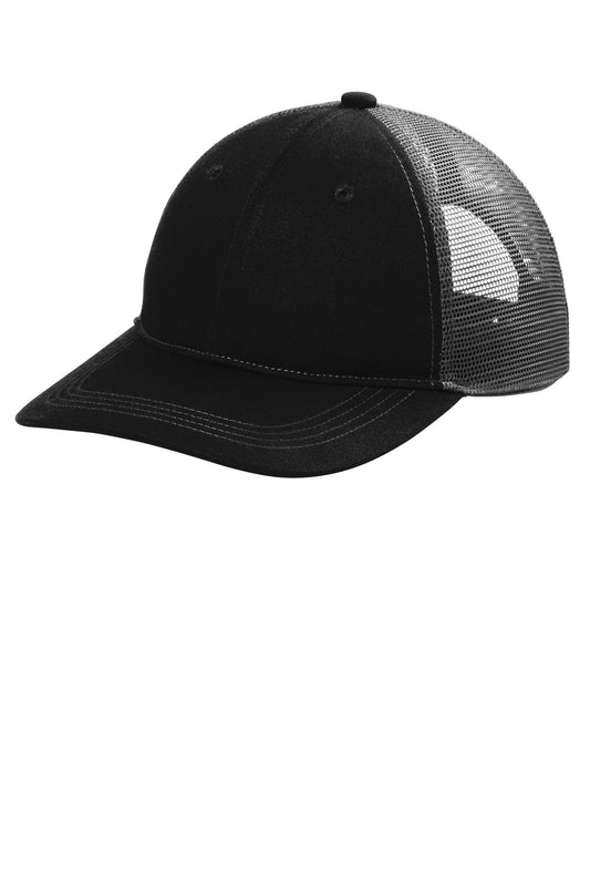 Port Authority® Unstructured Snapback Trucker Cap C409