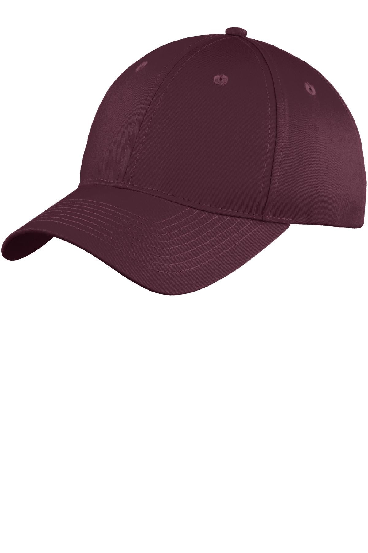 Port Authority® Six-Panel Unstructured Twill Cap. C914