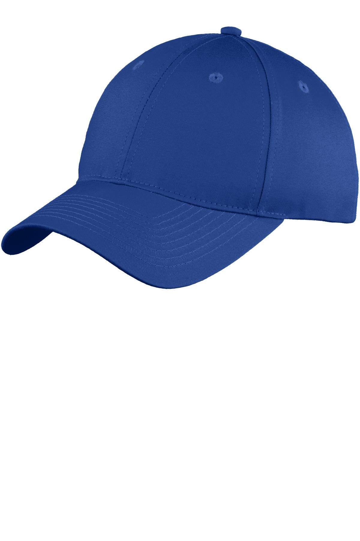 『TEN CAP CHAMBRY BLUE』 Port Authority® Six-Panel Unstructured Twill Cap. C914 – SanMar Sports