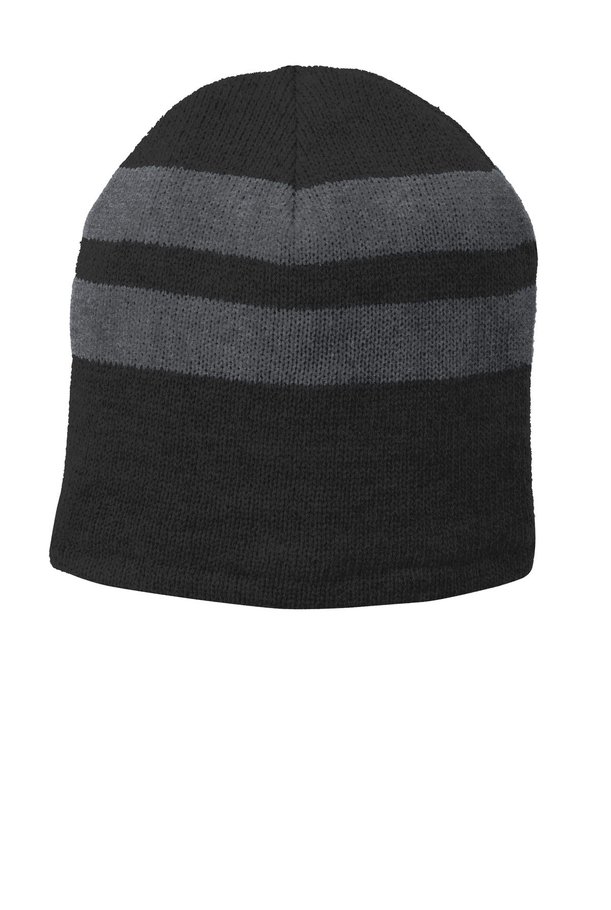 Port Authority® Fleece-Lined Striped Beanie Cap. C922
