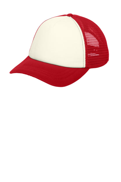 Port Authority ® 5-Panel Twill Foam Trucker Cap. C936