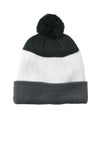 Port Authority® Cozy Striped Pom Beanie C979