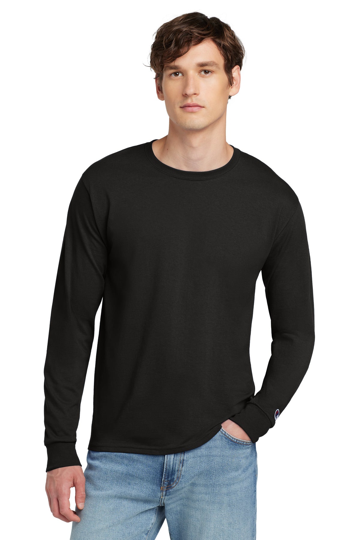Champion ®  Heritage 5.2-Oz. Jersey Long Sleeve Tee CC8C