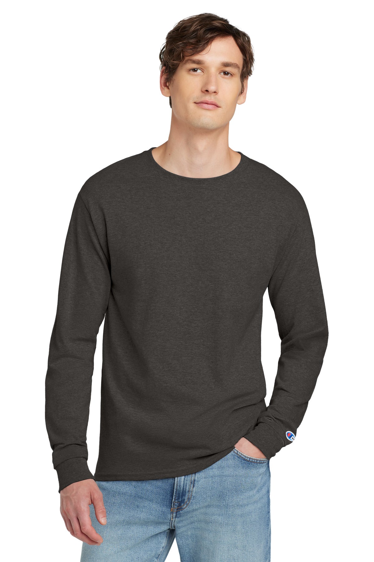 Champion ®  Heritage 5.2-Oz. Jersey Long Sleeve Tee CC8C