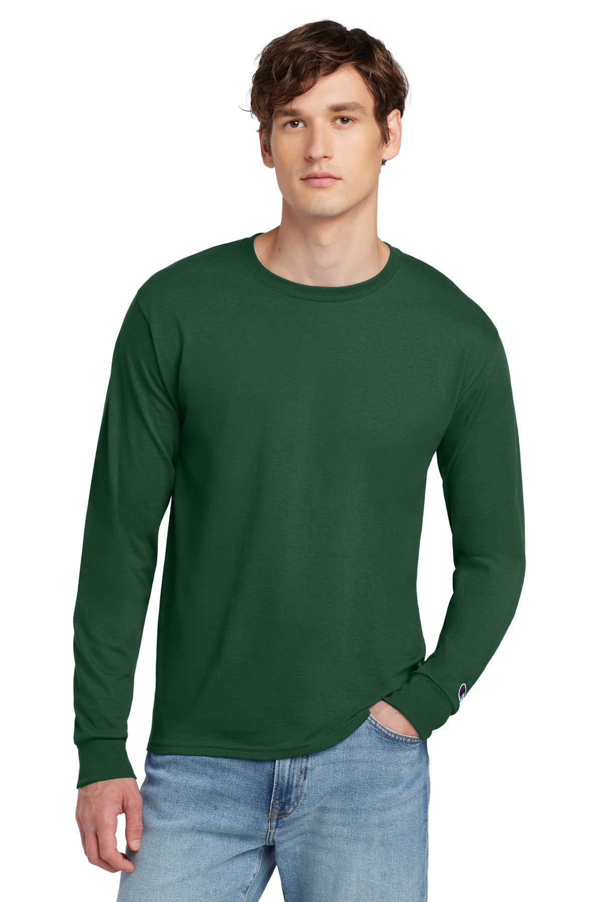 Champion ®  Heritage 5.2-Oz. Jersey Long Sleeve Tee CC8C