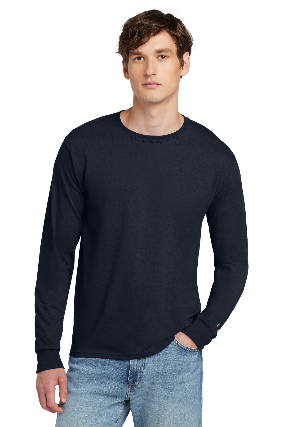 Champion ®  Heritage 5.2-Oz. Jersey Long Sleeve Tee CC8C