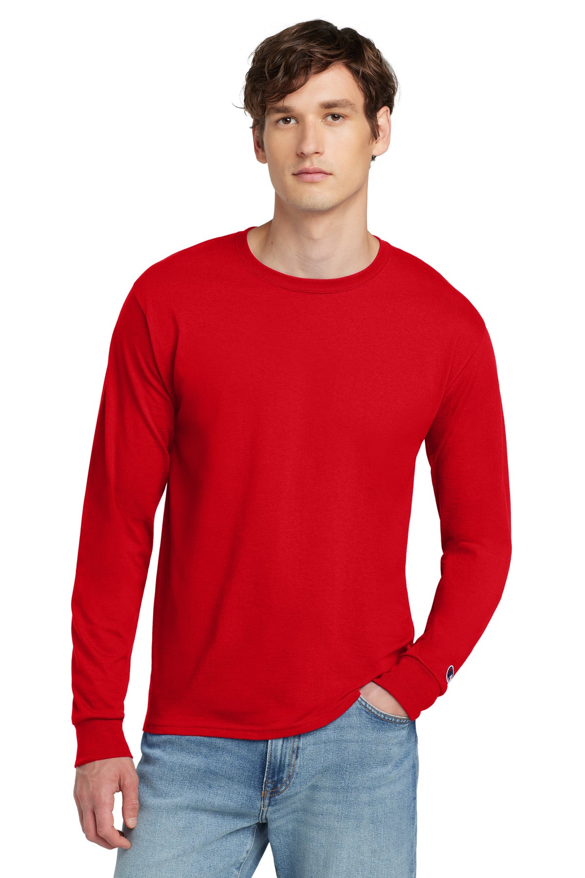 Champion ®  Heritage 5.2-Oz. Jersey Long Sleeve Tee CC8C