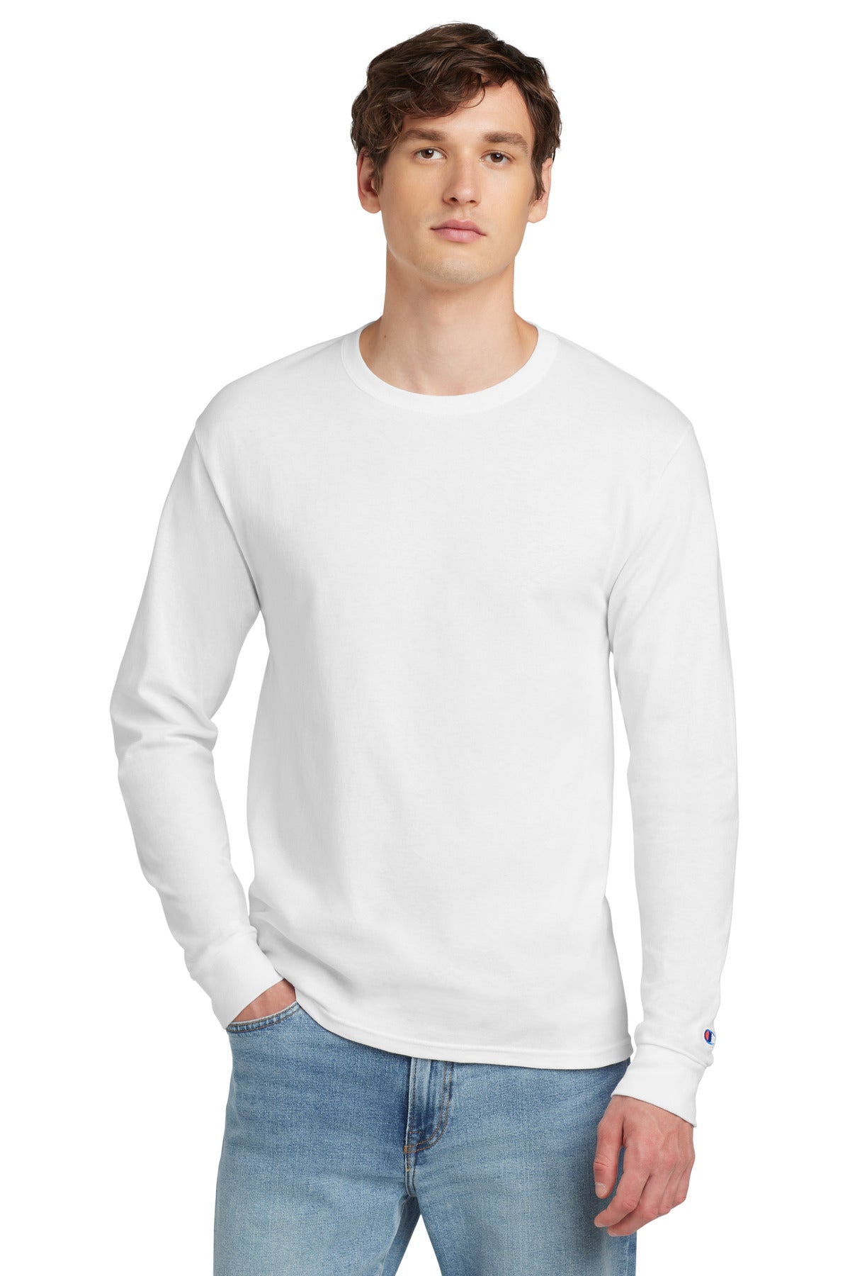 Champion ®  Heritage 5.2-Oz. Jersey Long Sleeve Tee CC8C
