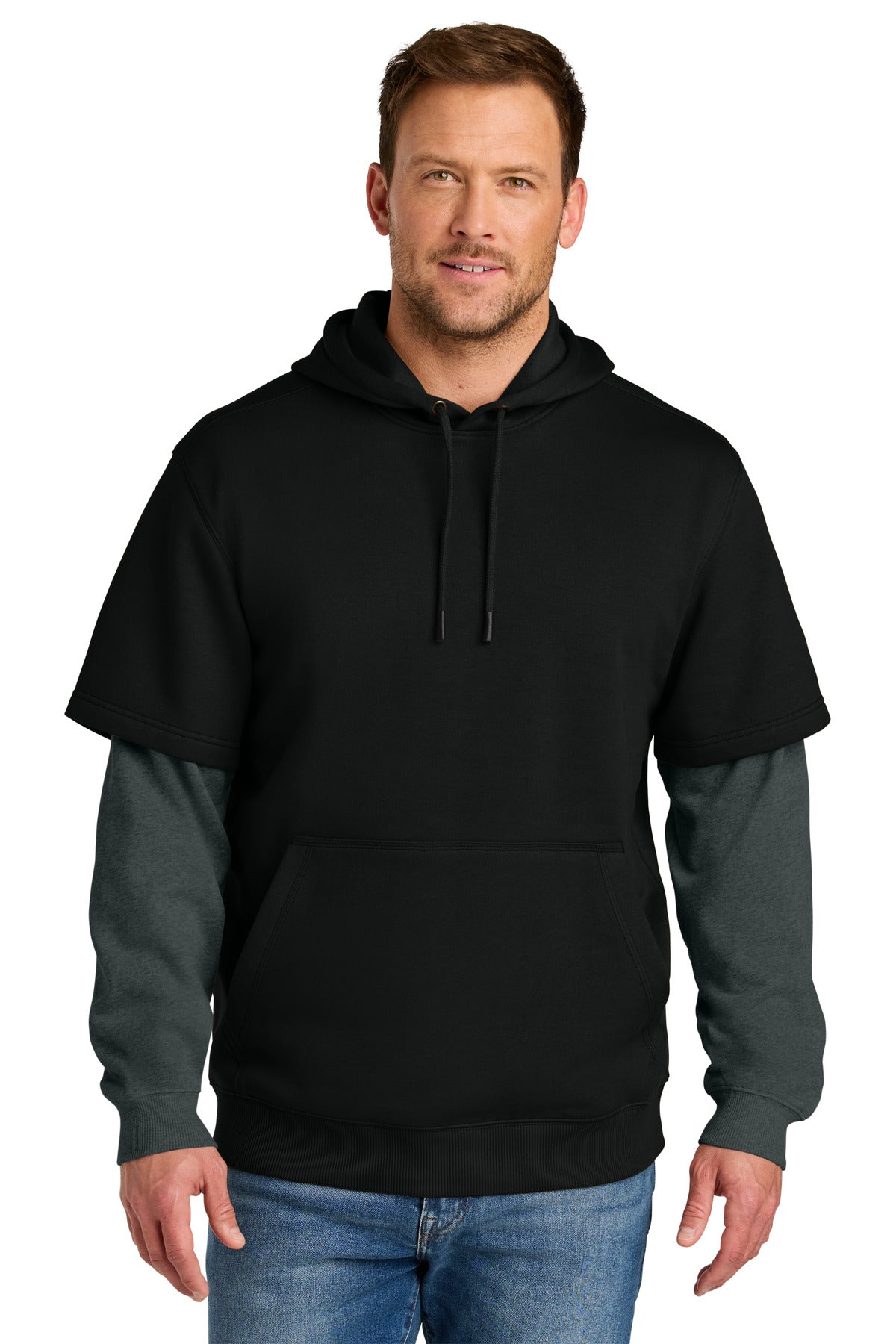 CornerStone® Tough Fleece Layered Hoodie CSF632
