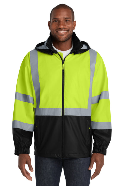 CornerStone® - ANSI 107 Class 3 Safety Windbreaker. CSJ25