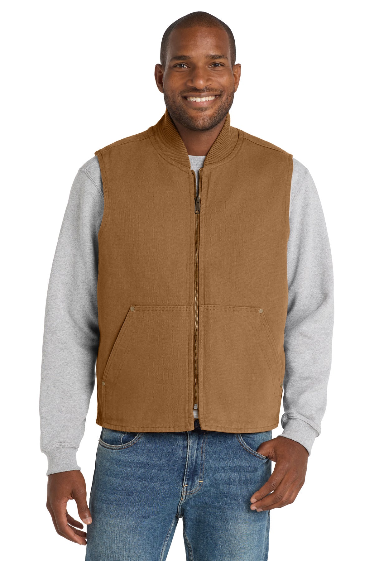 CornerStone® Washed Duck Cloth Vest. CSV40