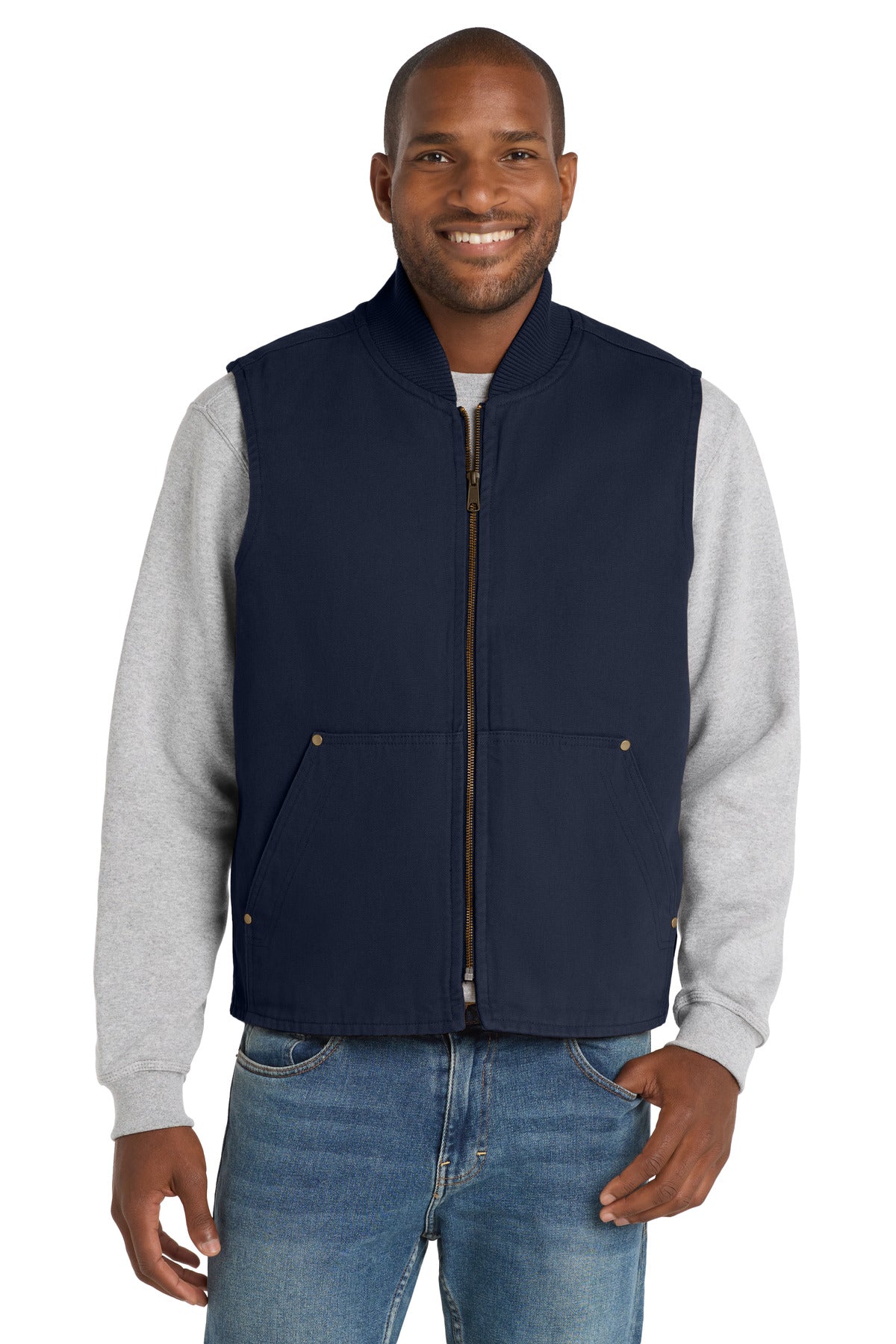 CornerStone® Washed Duck Cloth Vest. CSV40