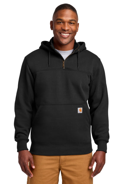 Carhartt ® Rain Defender ® Paxton Heavyweight Hooded Zip Mock Sweatshirt. CT100617