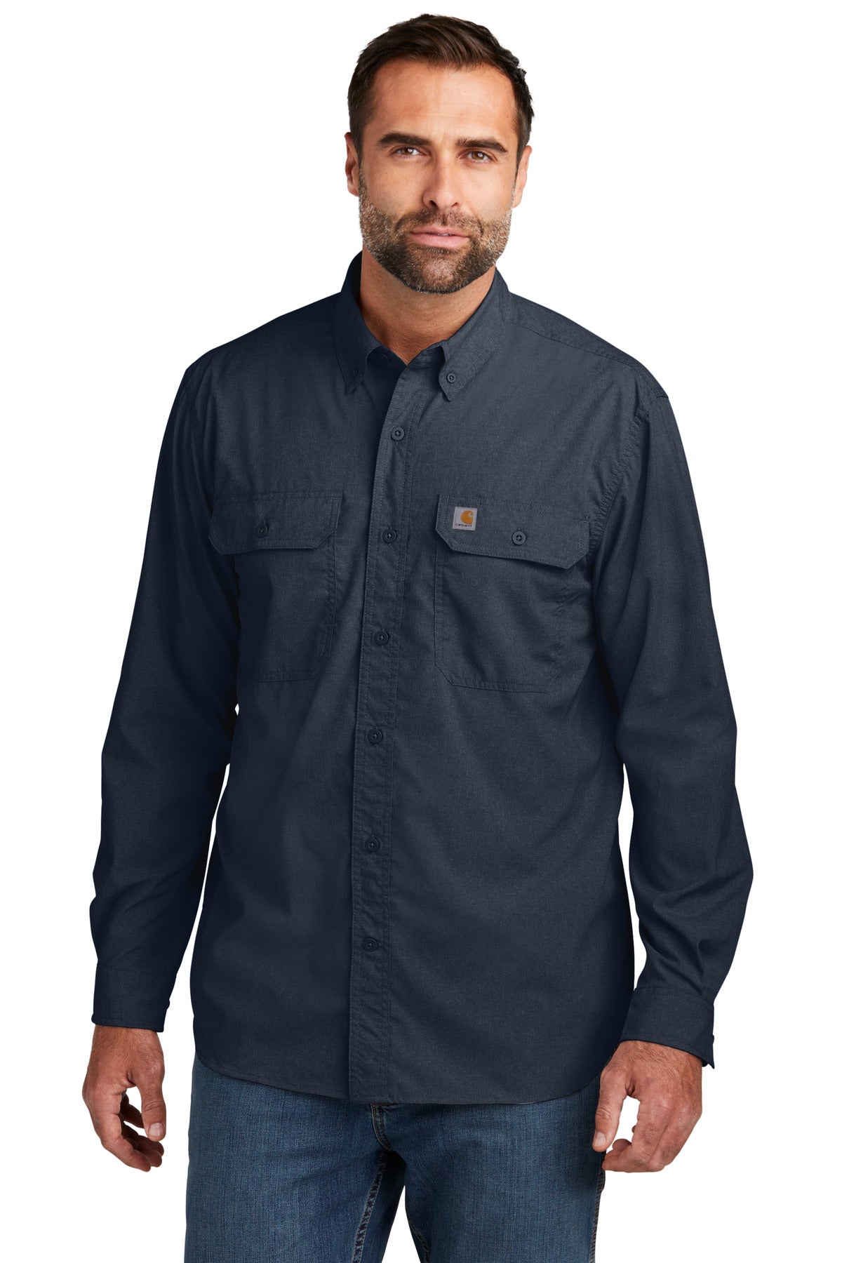 Carhartt Force® Solid Long Sleeve Shirt CT105291 – SanMar Sports