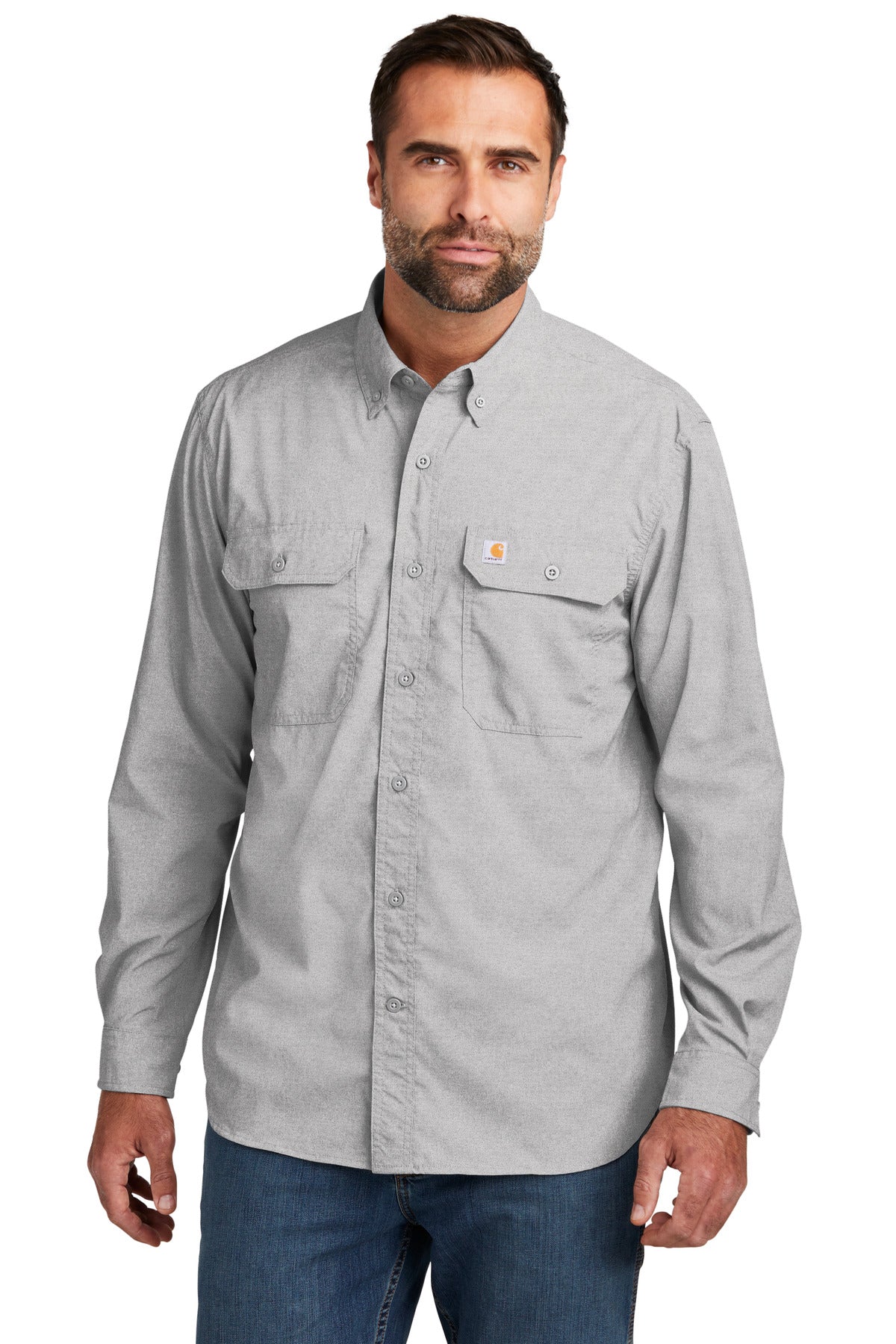 Carhartt Force® Solid Long Sleeve Shirt CT105291 – SanMar Sports
