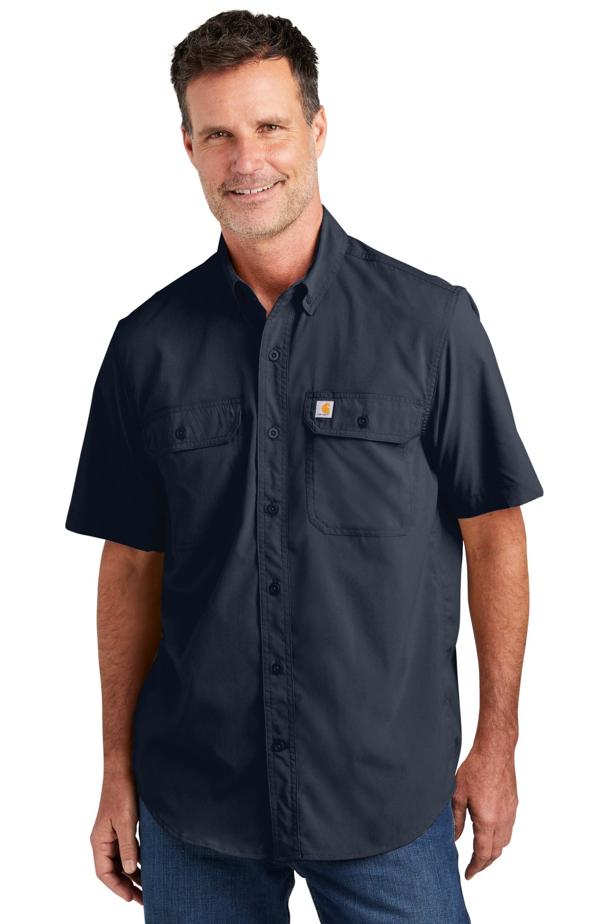 Carhartt Force® Solid Short Sleeve Shirt CT105292 – SanMar Sports