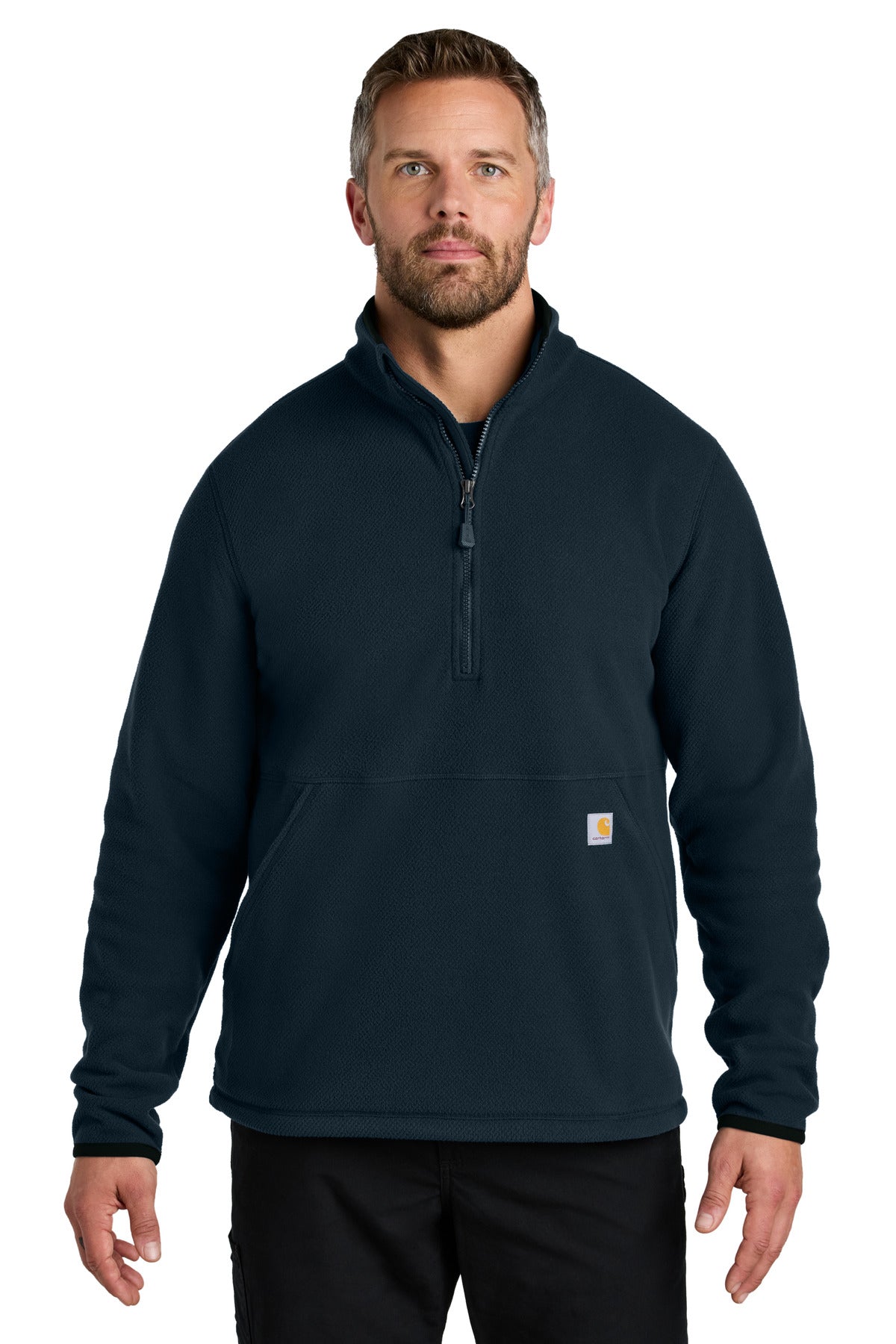 ギルティー Carhartt® Textured 1/2-Zip Fleece Jacket CT106417 – SanMar Sports