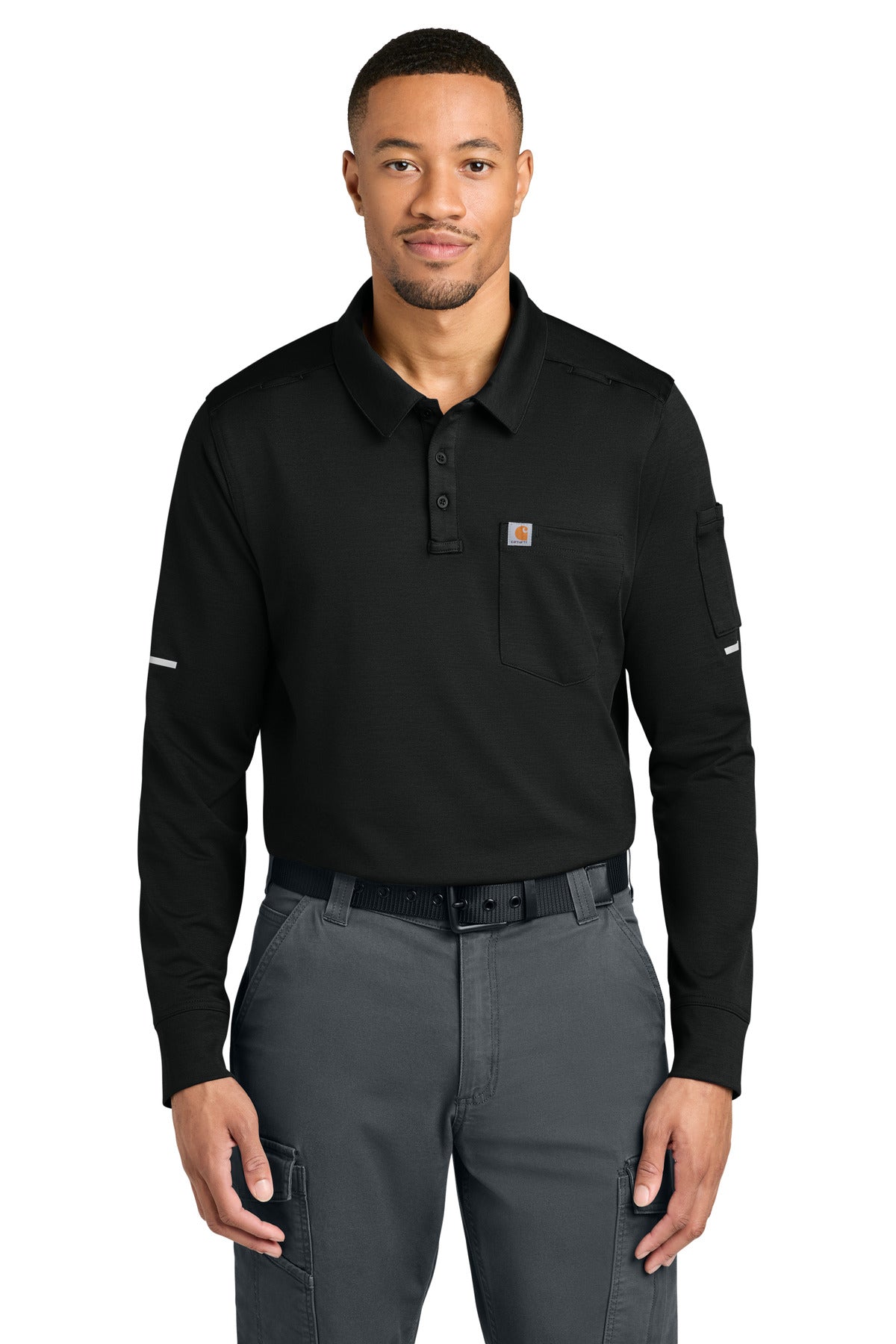 Carhartt® FLD & RSCU Long Sleeve Polo CTC16129