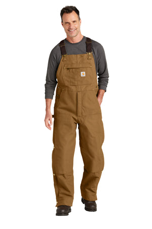 Carhartt® Tall Firm Duck Insulated Bib Overalls CTT106672