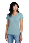 District® - Women's Perfect Weight® V-Neck Tee. DM1170L