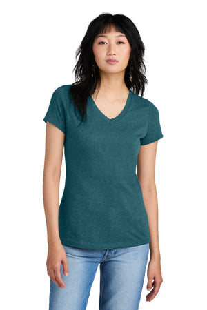 District® - Women's Perfect Weight® V-Neck Tee. DM1170L