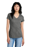 District® - Women's Perfect Weight® V-Neck Tee. DM1170L