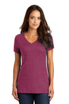 District® - Women's Perfect Weight® V-Neck Tee. DM1170L