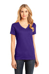 District® - Women's Perfect Weight® V-Neck Tee. DM1170L