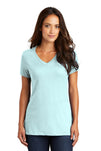 District® - Women's Perfect Weight® V-Neck Tee. DM1170L