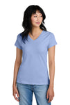 District® - Women's Perfect Weight® V-Neck Tee. DM1170L