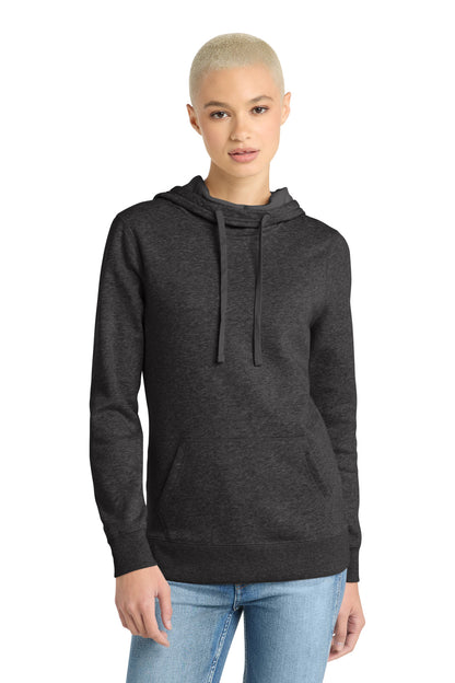 District ® Women's Lightweight Fleece Hoodie. DM493